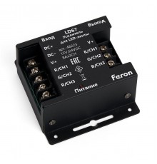 Усилитель для светодиодной ленты Feron RGB 24А12-24V LD67 48223