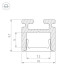 Профиль Arlight Pik-1010-2000 Anod 029089