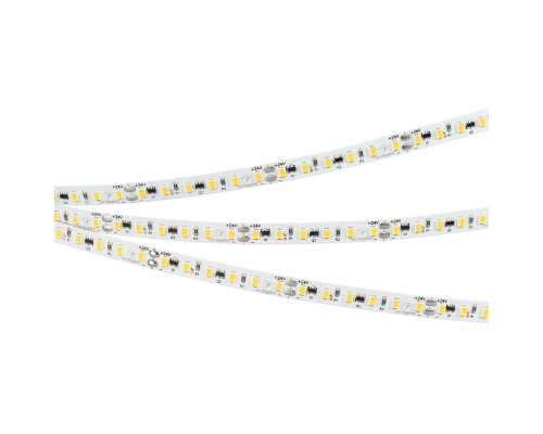 Светодиодная лента Arlight 9,6W/m 120LED/m 2835SMD теплый белый 10M IC-A120-8mm 24V Warm3000 037964 Светодиодная лента Arlight 9,6W/m 120LED/m 2835SMD теплый белый 10M IC-A120-8mm 24V Warm3000 037964
