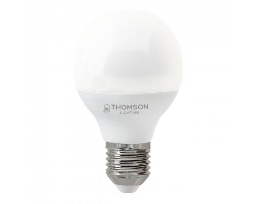 Лампа светодиодная Thomson E27 4W 3000K шар матовая TH-B2361