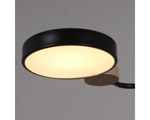 Светильник потолочный Reluce 03326-0.3-05 BK+WOOD