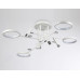 Потолочная светодиодная люстра Ambrella light Comfort LineTech FL51648