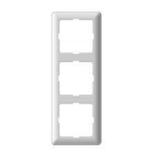 Рамка 3-постовая Systeme Electric W59 белая KD-3-18