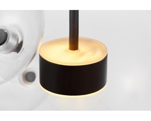 Подвесной светодиодный светильник Lumina Deco Neroni LDP 6016-5+1 BK