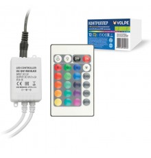 Контроллер для светодиодных лент RGB 12В Volpe ULC-Q431 RGB BLACK UL-00001113