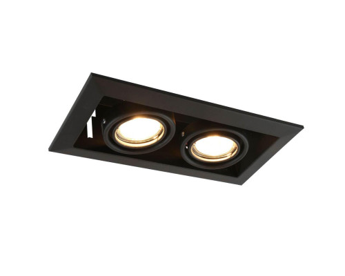 Встраиваемый светильник Arte Lamp Cardani Piccolo A5941PL-2BK Встраиваемый светильник Arte Lamp Cardani Piccolo A5941PL-2BK