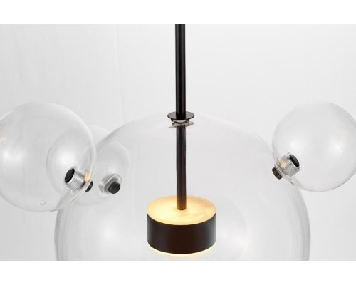 Подвесной светодиодный светильник Lumina Deco Neroni LDP 6016-3+1 BK Подвесной светодиодный светильник Lumina Deco Neroni LDP 6016-3+1 BK