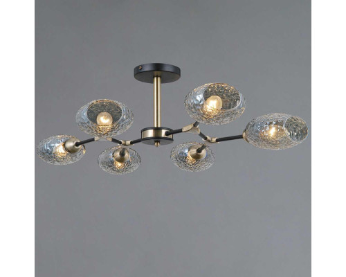 Светильник потолочный Illumico IL0272-6CSQ-25 BK AB TRENTO Светильник потолочный Illumico IL0272-6CSQ-25 BK AB TRENTO