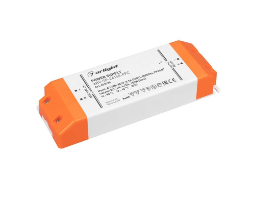 Блок питания Arlight ARV-SP-24150-PFC 24V 150W IP20 6,25A 039239 Блок питания Arlight ARV-SP-24150-PFC 24V 150W IP20 6,25A 039239