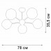 Подвесная люстра Vitaluce V4321/5PL