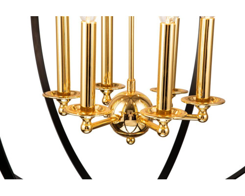 Подвесная люстра iLamp Element 9977-800 GoldBlack Подвесная люстра iLamp Element 9977-800 GoldBlack