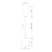 Подвесной светодиодный светильник Elektrostandard Giro 50215/1 Led черный a055672