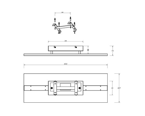 Потолочный светильник Vele Luce Massimo VL1503S14 Потолочный светильник Vele Luce Massimo VL1503S14