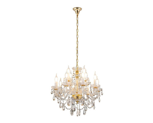 Подвесная люстра Lumina Deco Eliza LDP 7026-8+4 SL+GD Подвесная люстра Lumina Deco Eliza LDP 7026-8+4 SL+GD