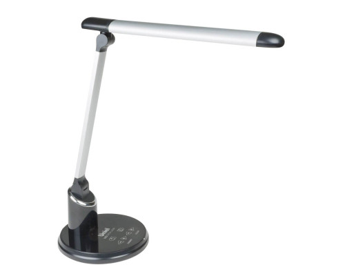 Настольная лампа Uniel TLD-517 Silver-Black/LED/900Lm/2700-6400K/Dimmer 09107 Настольная лампа Uniel TLD-517 Silver-Black/LED/900Lm/2700-6400K/Dimmer 09107