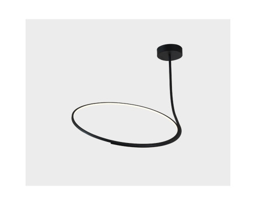 Подвесной светодиодный светильник Italline IT013-6025 black 3000K