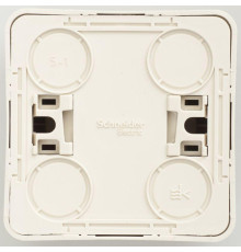 Розетка 2К+З Systeme Electric Этюд 16A 250V кремовая PA16-003K