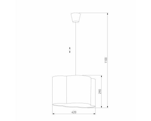 Подвесной светильник TK Lighting 3361 Cloud