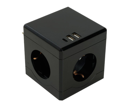 Разветвитель сетевой Stekker 3гн с/з 2хUSB A+Type C ADP16-33-21 49658 Разветвитель сетевой Stekker 3гн с/з 2хUSB A+Type C ADP16-33-21 49658