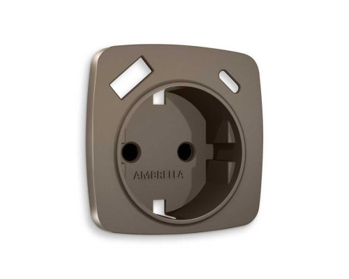 Лицевая панель розетки AMBRELLA VOLT OP6400 Лицевая панель розетки AMBRELLA VOLT OP6400