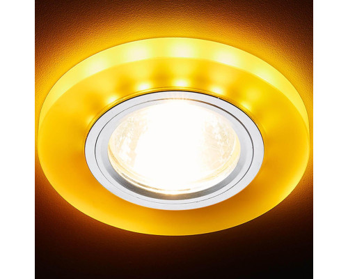 Встраиваемый светодиодный светильник Ambrella light Led S214 WH/CH/YL Встраиваемый светодиодный светильник Ambrella light Led S214 WH/CH/YL