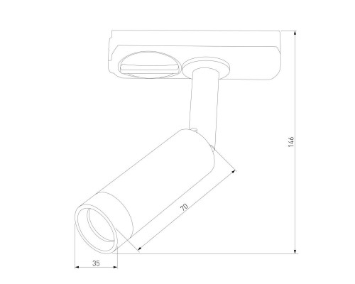 Трековый светодиодный светильник TK Lighting 4142 Tracer