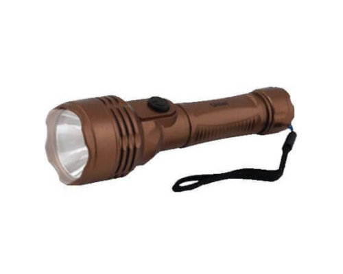 Ручной светодиодный фонарь Uniel от батареек 148х44 35 лм S-LD044-C Brown UL-00000205 Ручной светодиодный фонарь Uniel от батареек 148х44 35 лм S-LD044-C Brown UL-00000205