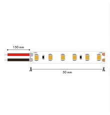 Лента светодиодная 5M SMD2835 4.8W/m 3000K IP20 Favourite 2001-30520