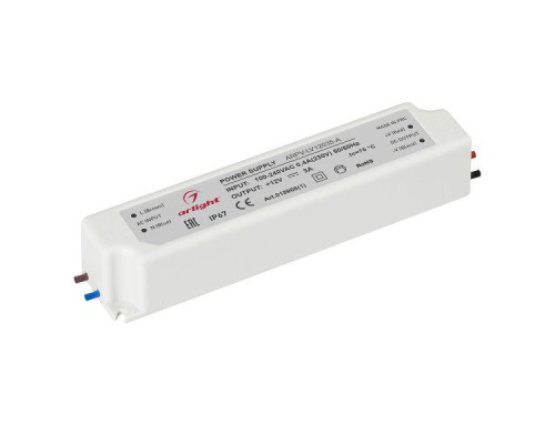 Блок питания Arlight ARPV-LM35 12V 36W IP67 3A 018968(1) Блок питания Arlight ARPV-LM35 12V 36W IP67 3A 018968(1)
