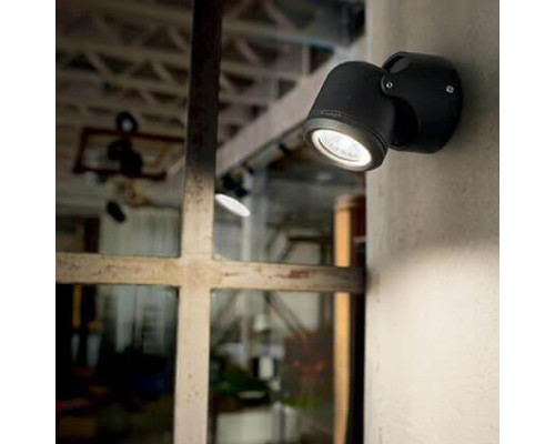 Уличный настенный светильник Ideal Lux Xeno AP1 Nero 129464 Уличный настенный светильник Ideal Lux Xeno AP1 Nero 129464