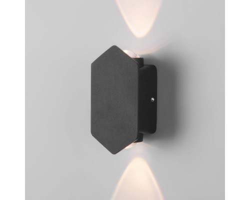 Уличный настенный светодиодный светильник Elektrostandard Mini Light 35152/D черный a060877 Уличный настенный светодиодный светильник Elektrostandard Mini Light 35152/D черный a060877