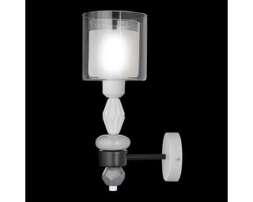 Настенный  светильник 33 ИДЕИ WLL902.01WH.BL-S25TR