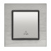Выключатель Звонок Vesta-Electric Exclusive Silver Metallic серебро FVK050308SER