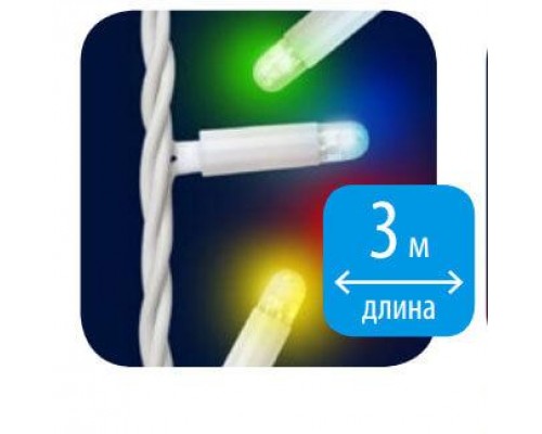 Уличная светодиодная гирлянда Uniel занавес 220V разноцветный ULD-C2030-240/TWK MULTI IP67 UL-00001359 Уличная светодиодная гирлянда Uniel занавес 220V разноцветный ULD-C2030-240/TWK MULTI IP67 UL-00001359