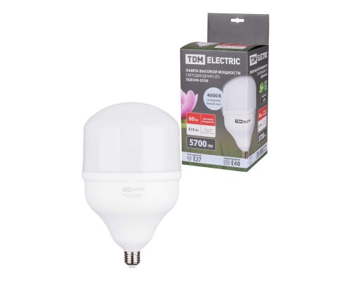 Лампа светодиодная TDM Electric E27 60W 4000K матовая SQ0340-0358 Лампа светодиодная TDM Electric E27 60W 4000K матовая SQ0340-0358