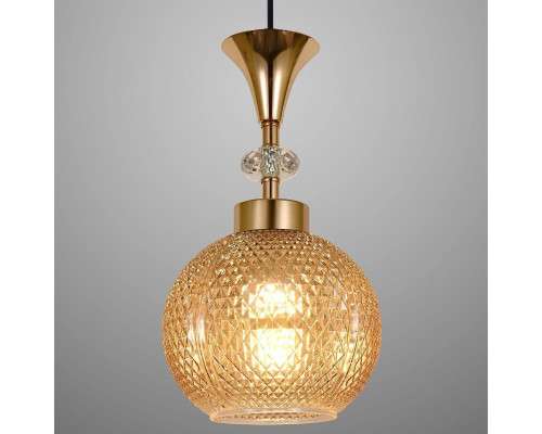Подвесная люстра Reluce 02001-0.9-09 Amber