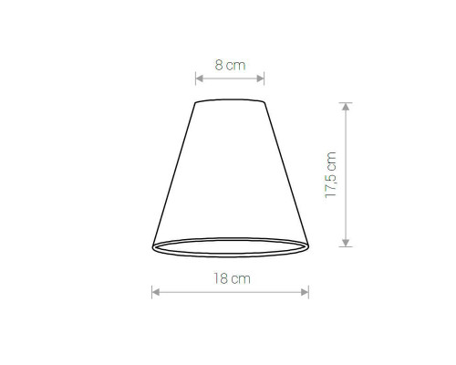 Абажур Nowodvorski Cameleon Cone S 8415