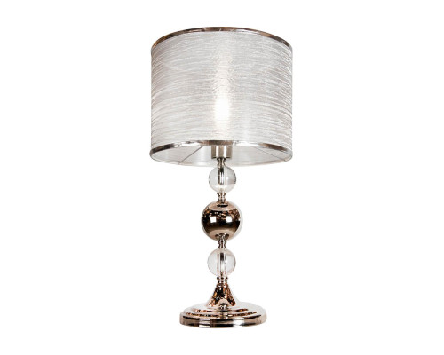 Настольная лампа iLamp Chelsea T2400-1 Nickel Настольная лампа iLamp Chelsea T2400-1 Nickel