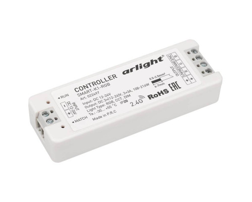 Контроллер Arlight Smart-K1-RGB 022497 Контроллер Arlight Smart-K1-RGB 022497
