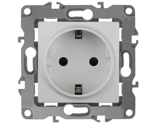 Розетка ЭРА 12 2P E Schuko 16A 250V 12-2001-01 Б0014681 Розетка ЭРА 12 2P E Schuko 16A 250V 12-2001-01 Б0014681