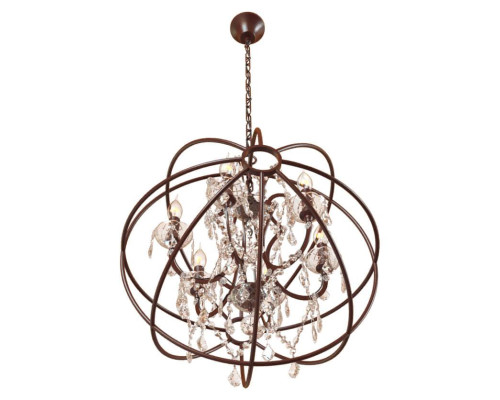 Подвесная люстра Loft IT Foucaults Orb Crystal Loft1897/6
