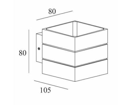 Настенный светильник Lucide Bok 17282/21/31 Настенный светильник Lucide Bok 17282/21/31