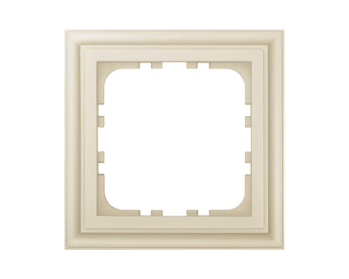 Рамка 1-постовая LK Studio (бежевый матовый) LK80 CLASSIC, 894102-1