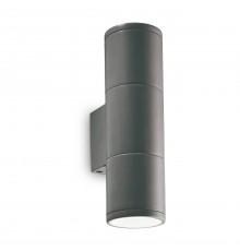 Уличный настенный светильник Ideal Lux Gun AP2 Small Antracite 236841