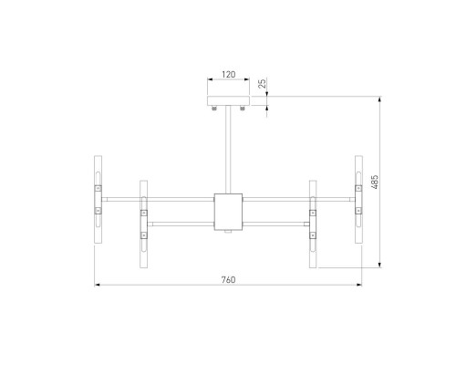 Подвесная люстра Bogates Bastone 346 Smart Подвесная люстра Bogates Bastone 346 Smart
