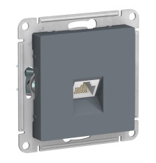 Розетка компьютерная RJ45 Systeme Electric AtlasDesign 5e кат UTP грифель ATN000783