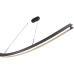 Подвесной светодиодный светильник Mizi'en Slim MZ31505-1500A-black