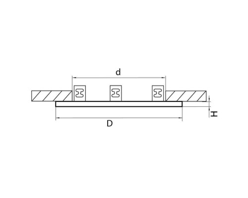 Рамка Lightstar Intero 16 217636