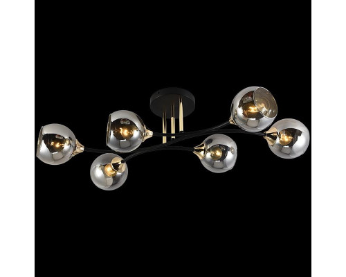Потолочная люстра Reluce 11353-0.3-06A BK+FGD