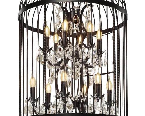 Подвесная люстра Loft IT Vintage Birdcage Loft1891/12 Подвесная люстра Loft IT Vintage Birdcage Loft1891/12